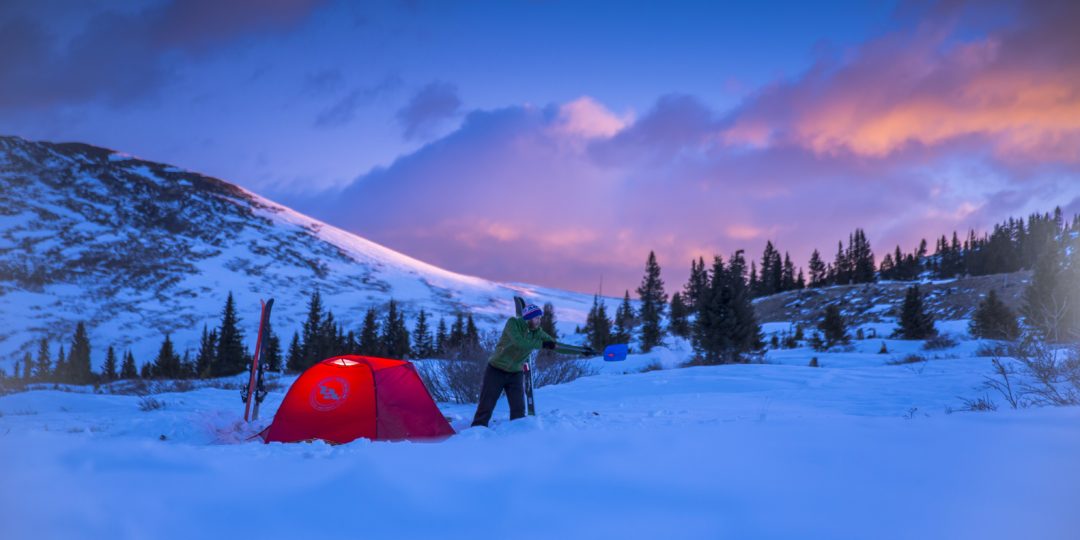 Let it snow – Wintercamping mit Big Agnes